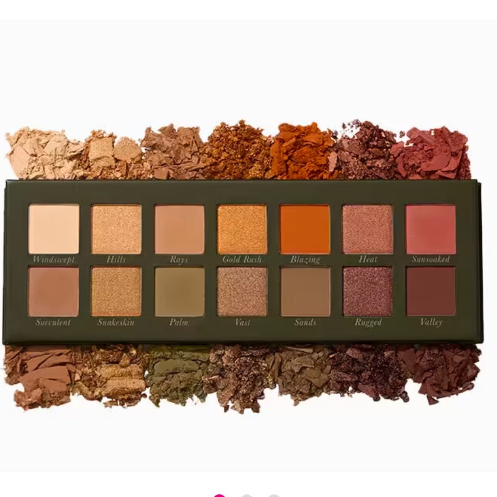 NWT LAURAGELLER Seasonless Staples Desert Dreams 14 MultiFinish EyeshadowPalette